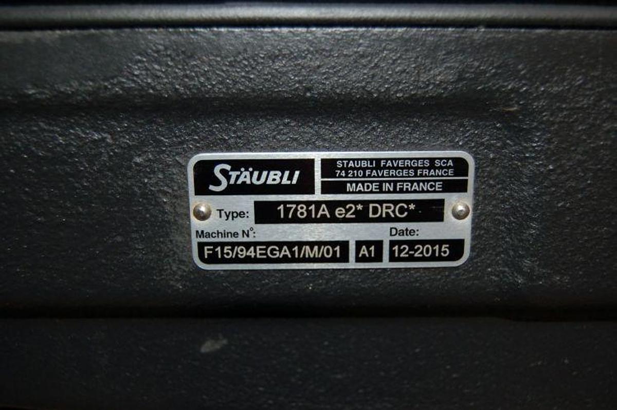 Gebruikt 2015 STAEUBLI 1781A e2* DRC*