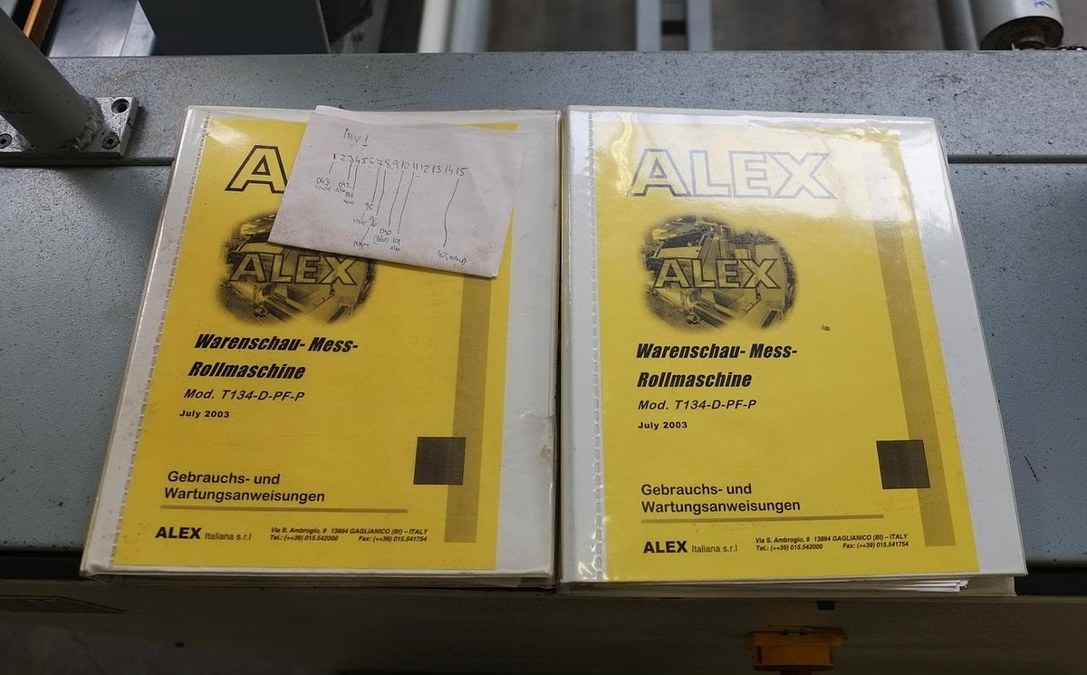 Gebruikt 2003 ALEX T134-D-PF-P