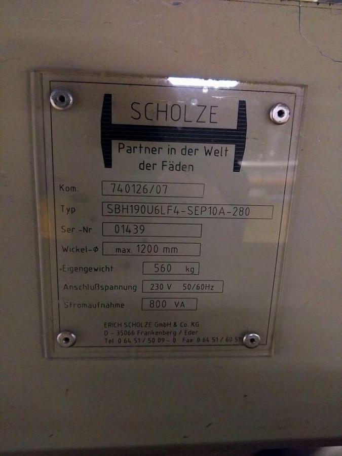 Gebruikt 2001 SCHOLZE SBH190U6LF