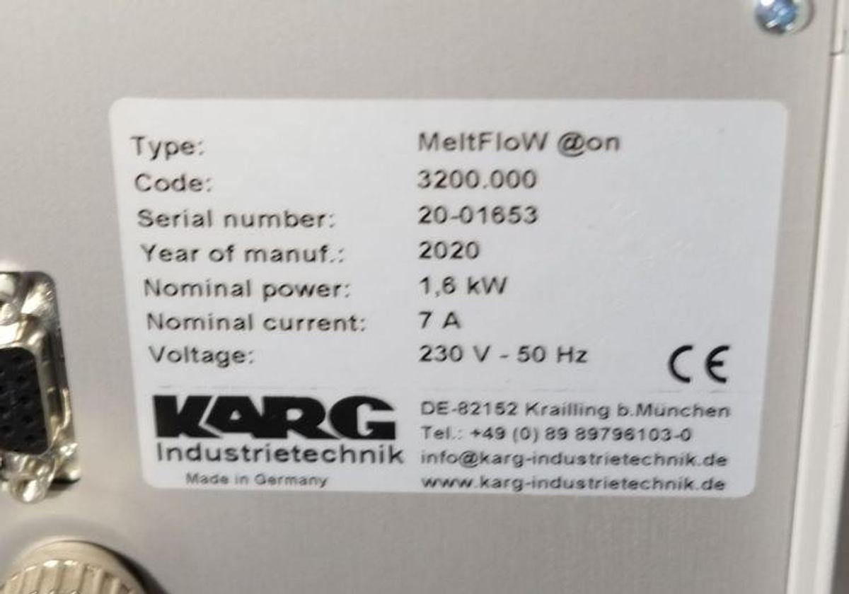 Gebruikt 2020 KARG MeltFloW@on