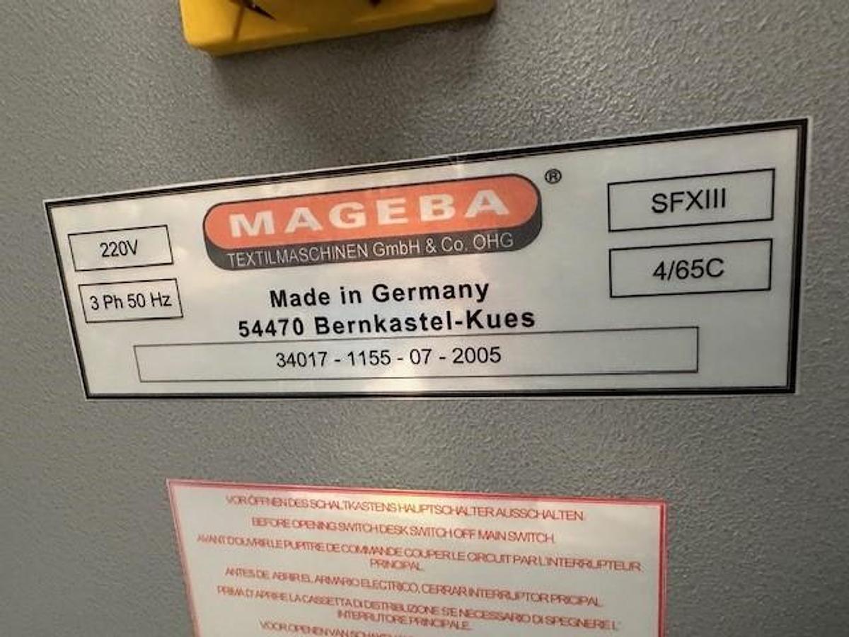 Gebruikt 2005 MAGEBA SFXII 4/65C