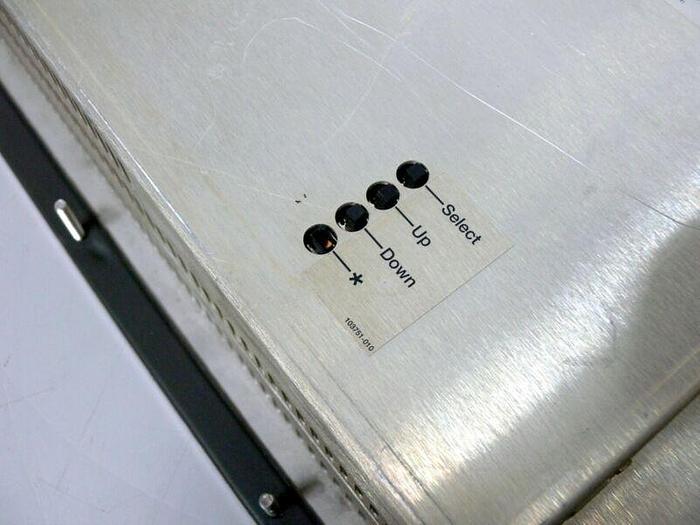 Used Allen Bradley 6185-Cbz Bbzz Fc15/a Flat Panel Monitor W/ Texas Pm-2000 Keyboard