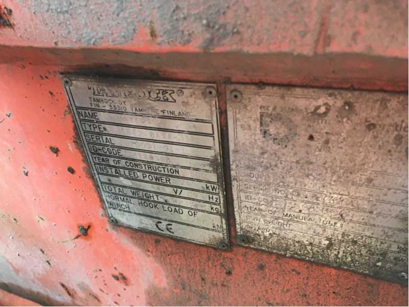 Used 2000 TAMROCK AXERA T12 DATA-3.15 tunnel jumbo drill rig