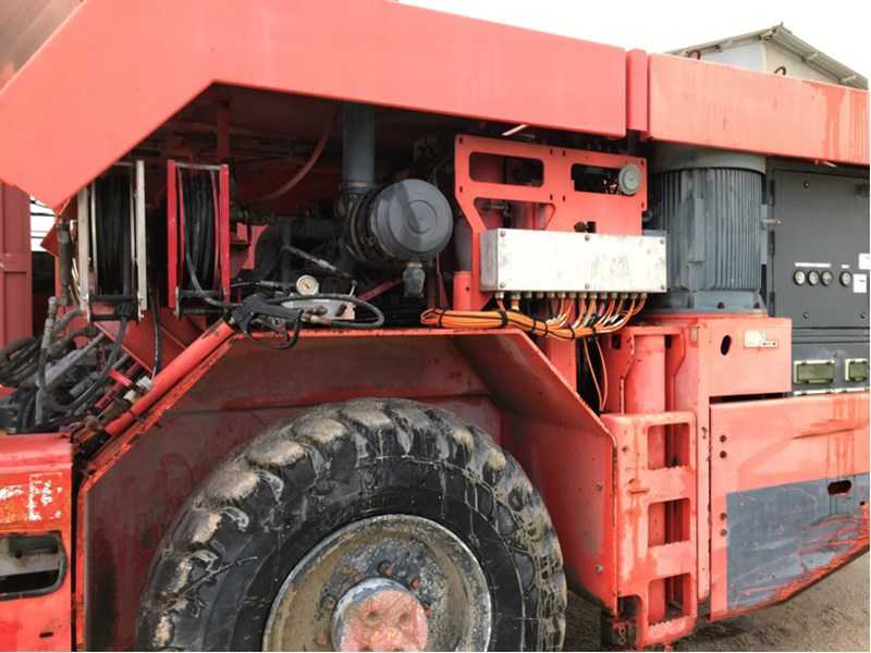 Used 2010 SANDVIK DT1130-SC jumbo drill rig