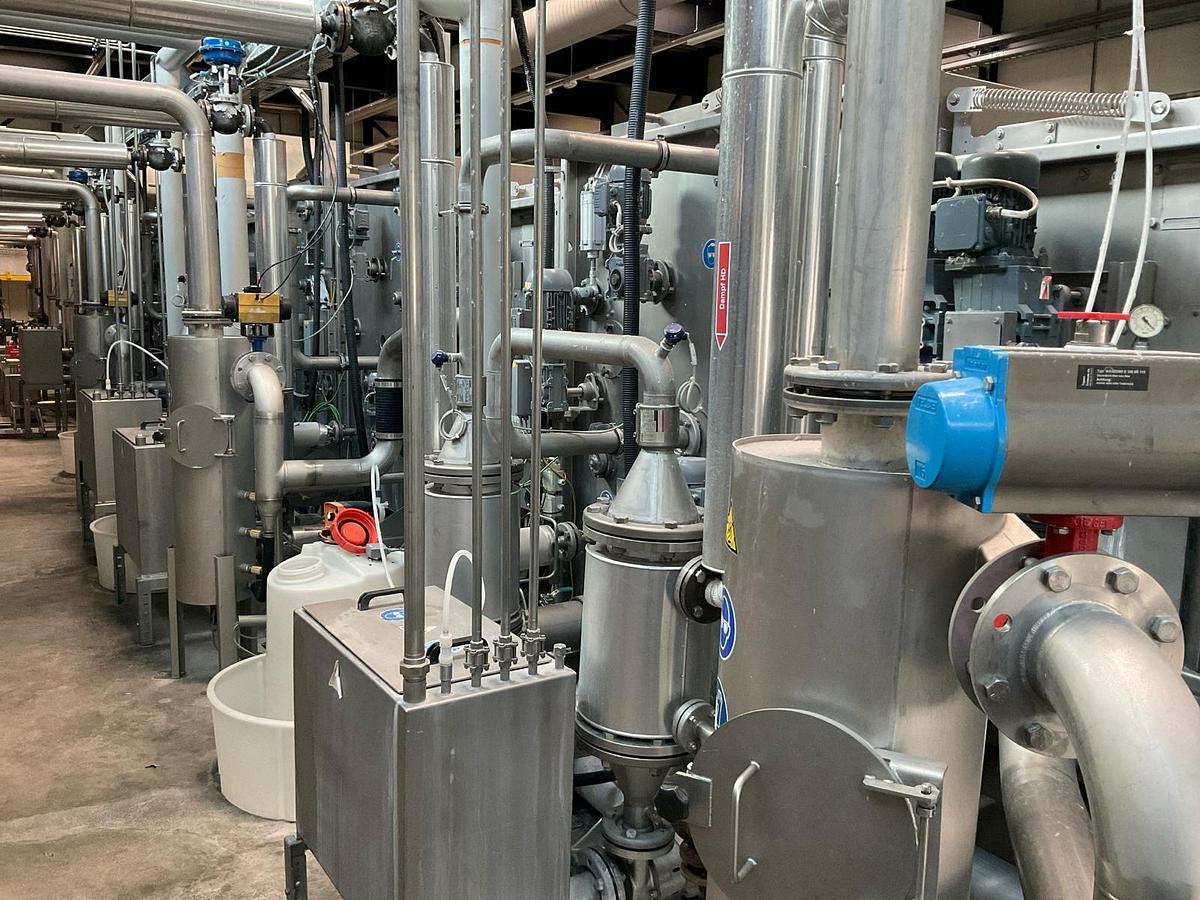 Used 2012 Benninger / Kusters LT-TB-AR high speed continuous (wide fabric) pre washing installation