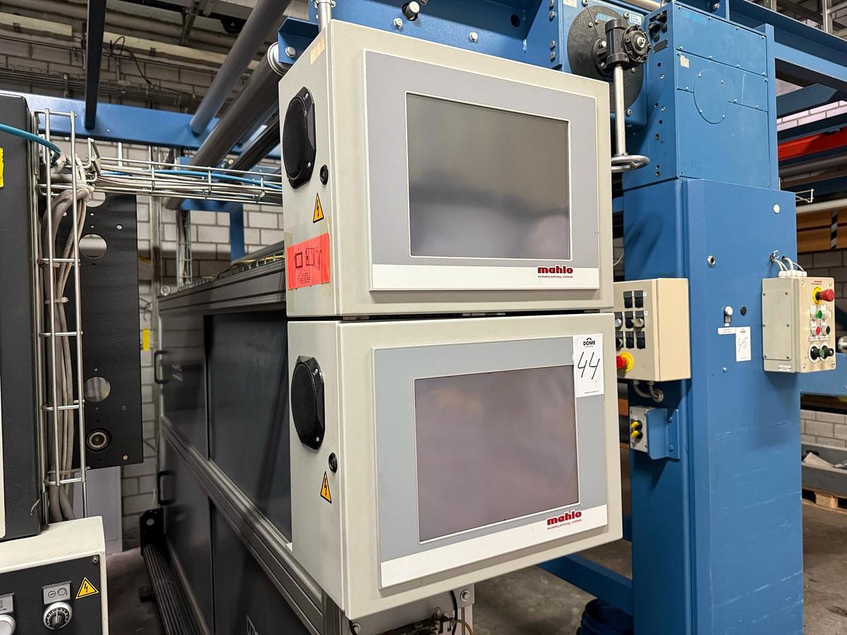 Used 2007 Mahlo CIS-12 /WIS-12 color inspection system