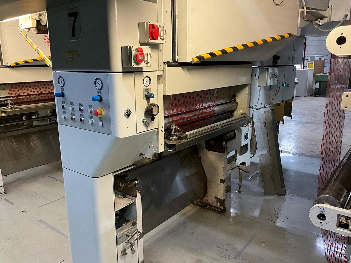 Used 2015 Bobst Rotomec 4003 1000/350/C 7-color rotogravure printing press