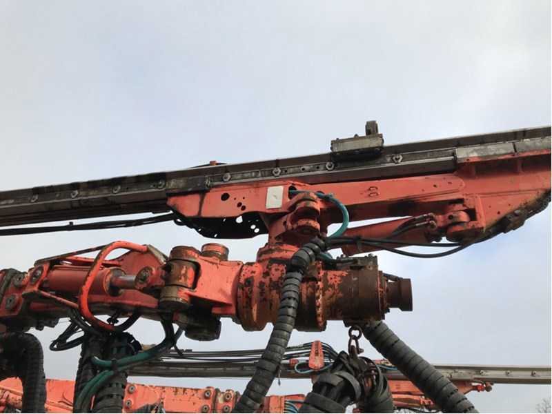 Used 2010 SANDVIK DT1130-SC jumbo drill rig