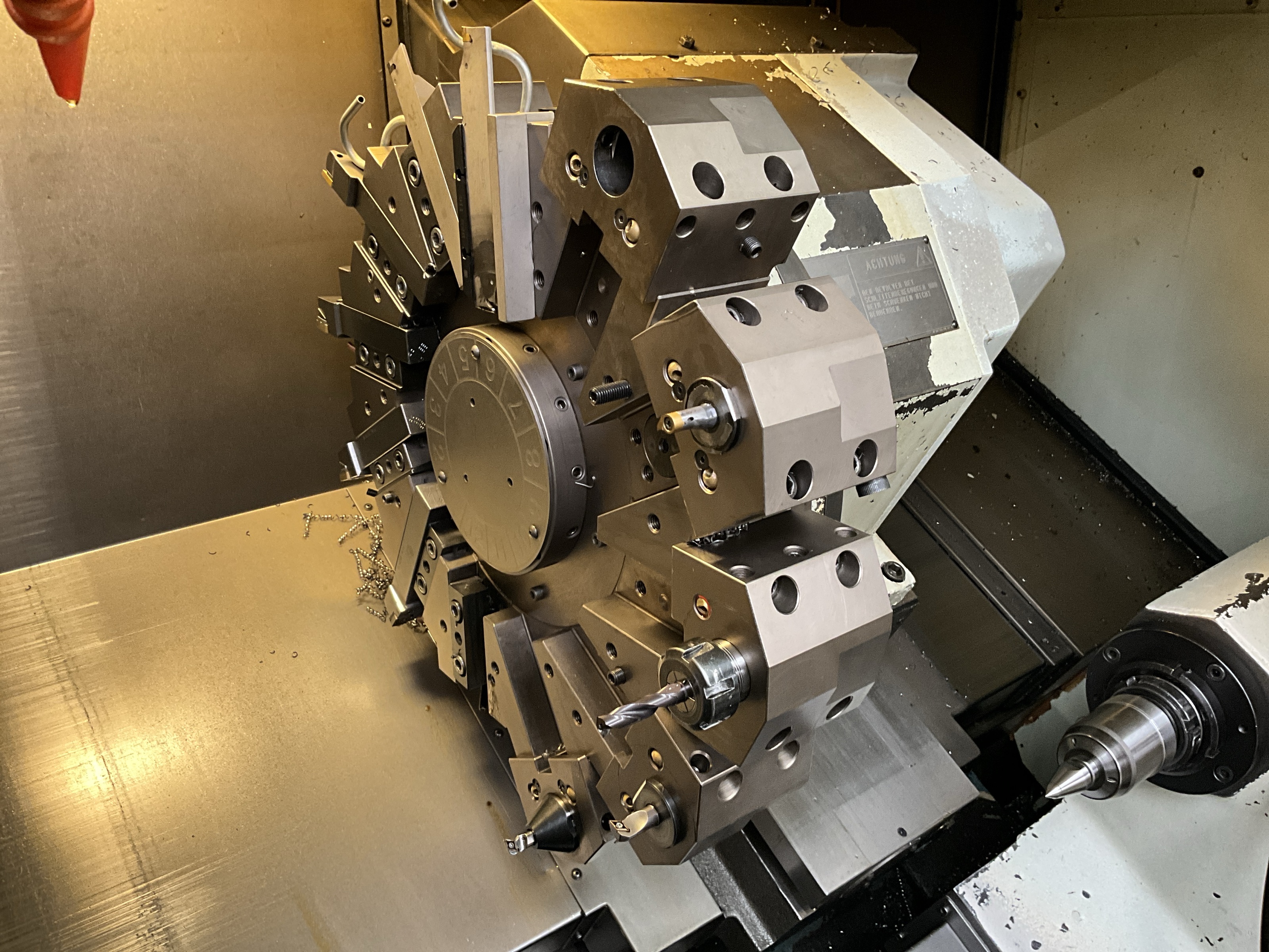 Used 2000 Biglia B 501 MB CNC Lathe
