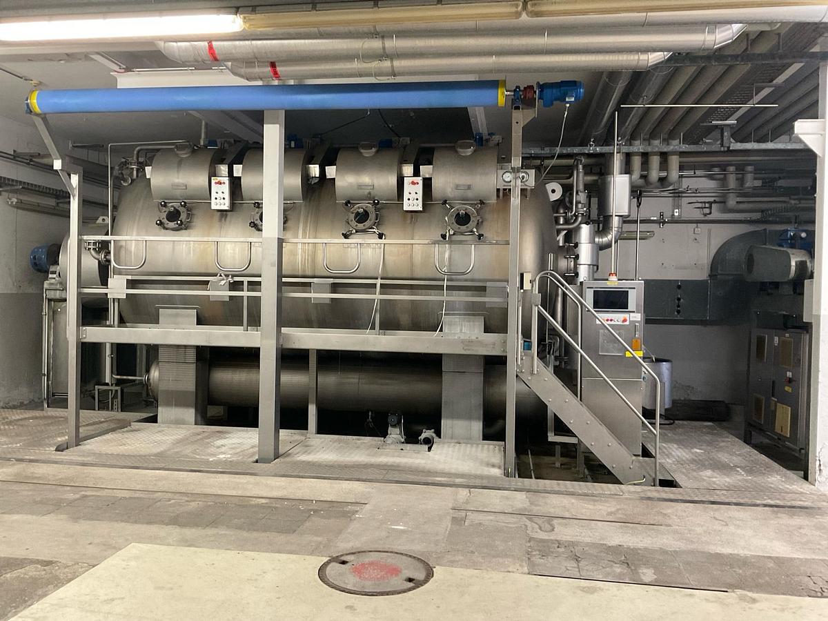 Used 2004 Then AFT900 full stainless 4-fold horizontal rope dyeing installation