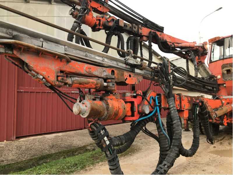 Used 2000 TAMROCK AXERA T12 DATA-3.15 tunnel jumbo drill rig