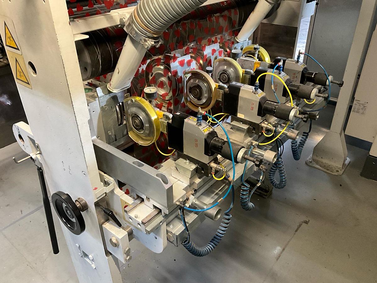 Used 2015 Bobst Rotomec 4003 1000/350/C 7-color rotogravure printing press