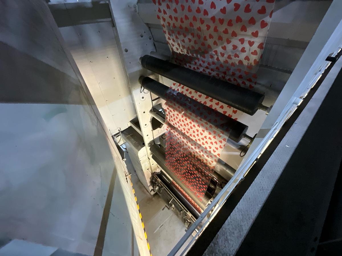 Used 2015 Bobst Rotomec 4003 1000/350/C 7-color rotogravure printing press