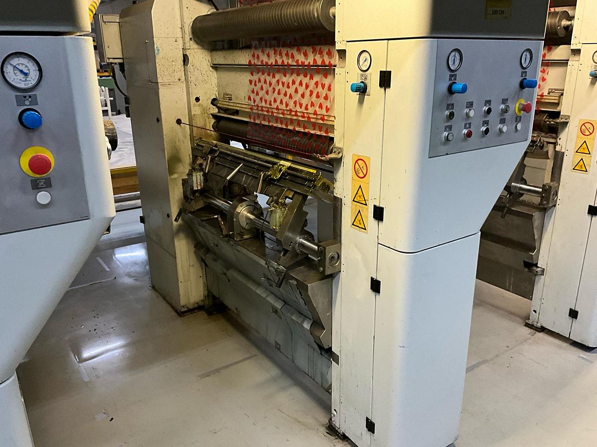 Used 2015 Bobst Rotomec 4003 1000/350/C 7-color rotogravure printing press