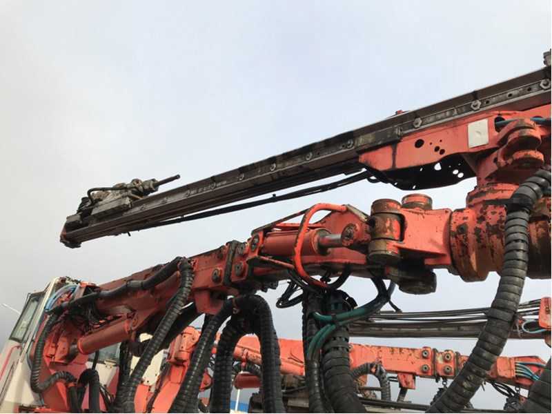 Used 2010 SANDVIK DT1130-SC jumbo drill rig