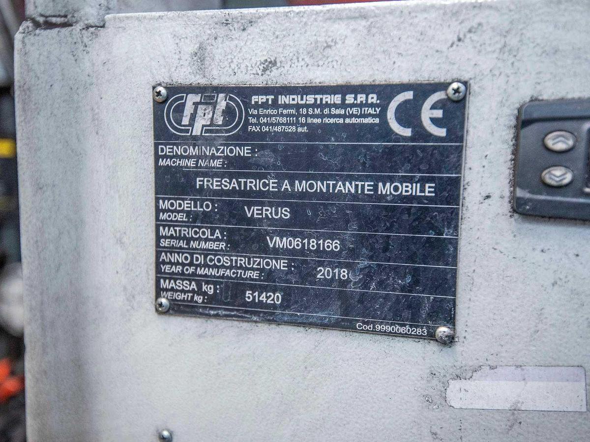 Used 2018 FPT VERUS CNC boring milling machine