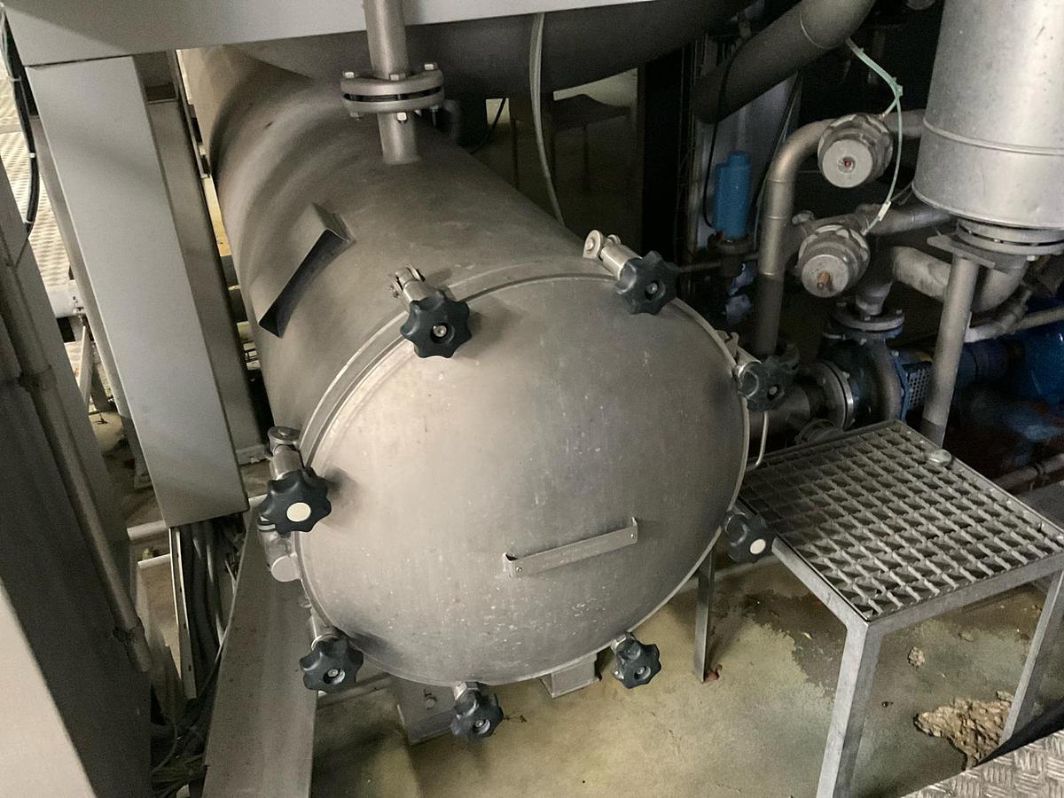 Used 2004 Then AFT900 full stainless 4-fold horizontal rope dyeing installation