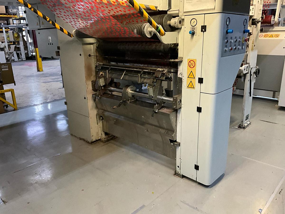 Used 2015 Bobst Rotomec 4003 1000/350/C 7-color rotogravure printing press