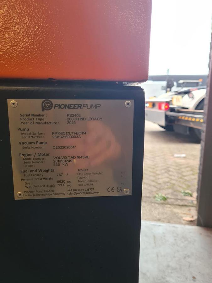 2023 PIONEER PUMP 200CH IND LEGACY Mobile Centrifugal Pump Unit