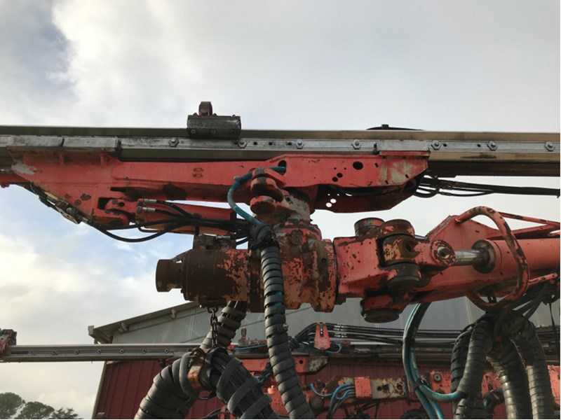 Used 2010 SANDVIK DT1130-SC jumbo drill rig