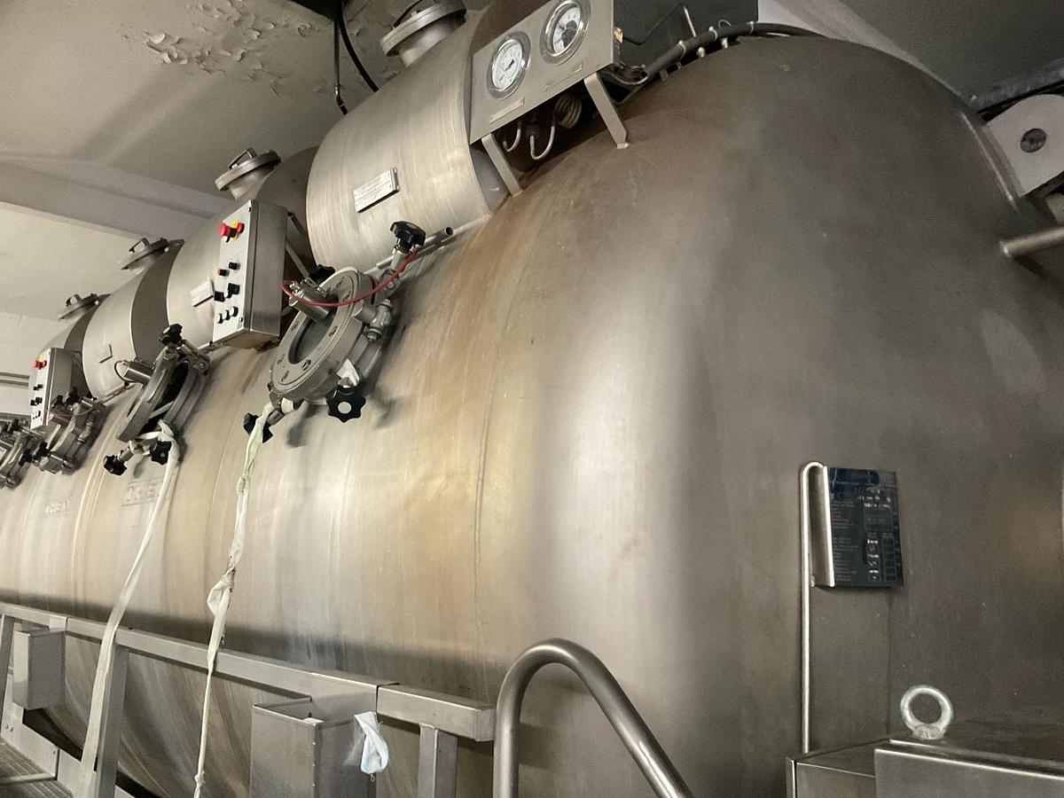 Used 2004 Then AFT900 full stainless 4-fold horizontal rope dyeing installation