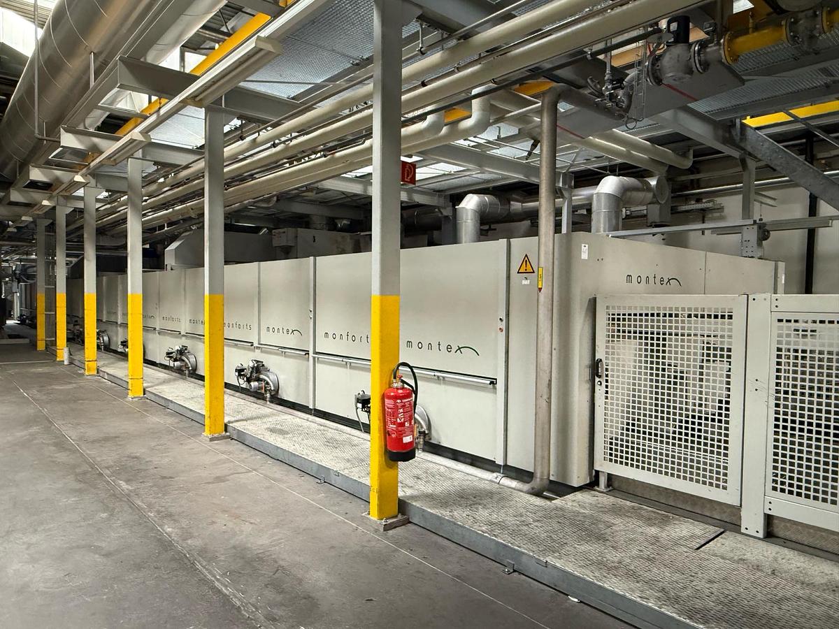 Used 2004 Monforts MONTEX 6000-10F TWIN-AIR stenter line