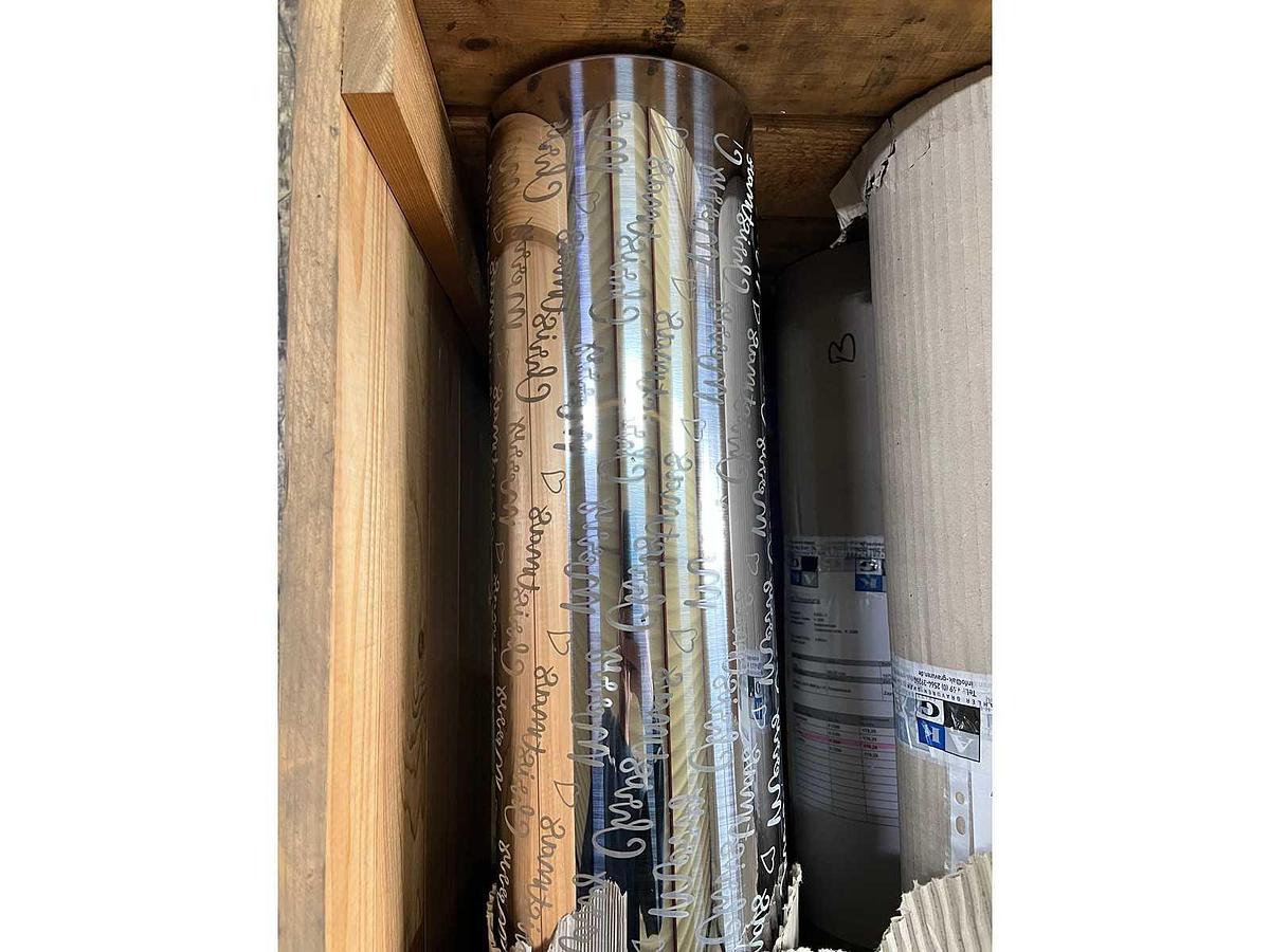 Used Cylinders Kaleidoscope for gift wrap paper printing press (215x)