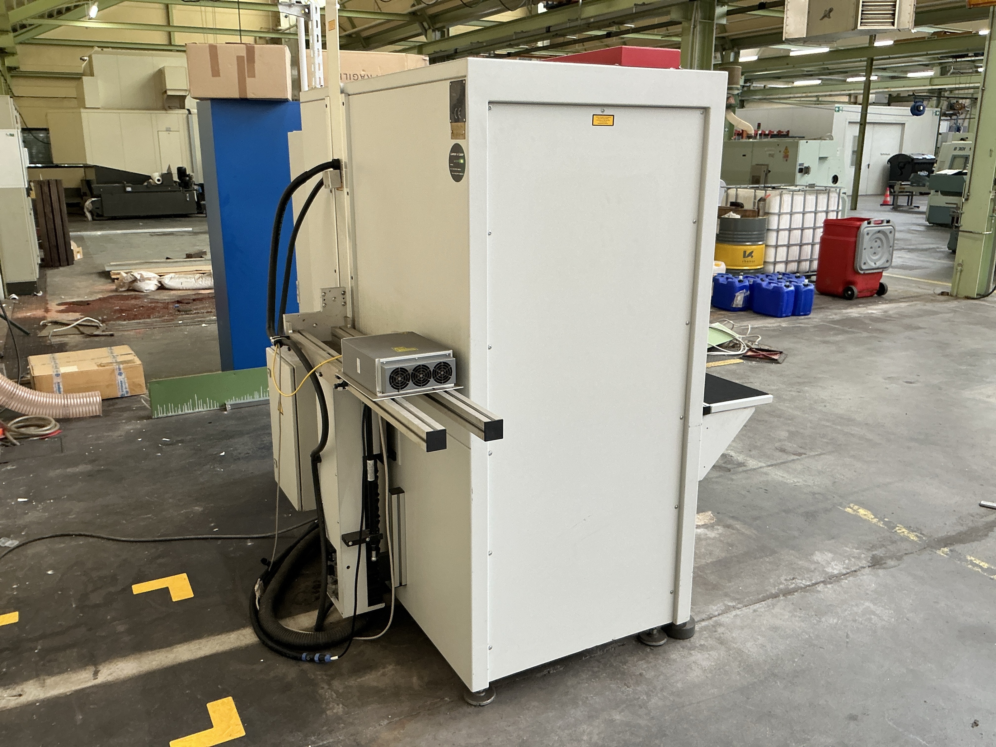Used 2004 Baublys 65S/NC 500 Laser Engraving Machine