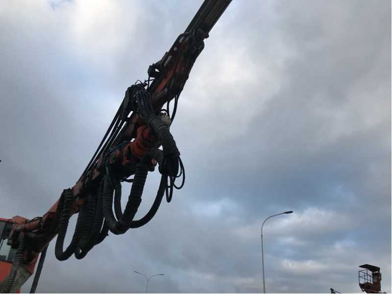 Used 2000 TAMROCK AXERA T12 DATA-3.15 tunnel jumbo drill rig