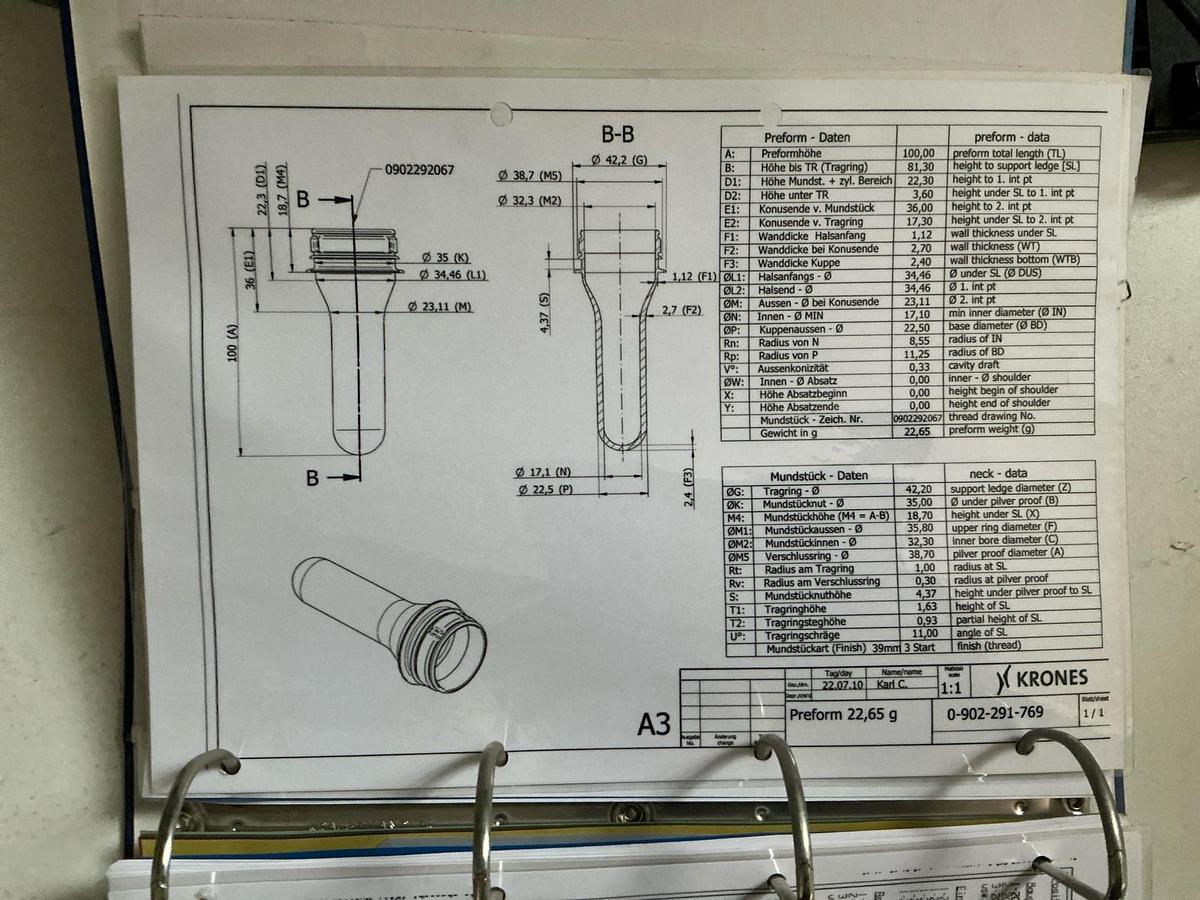 Used 2009 KRONES Contiform S08