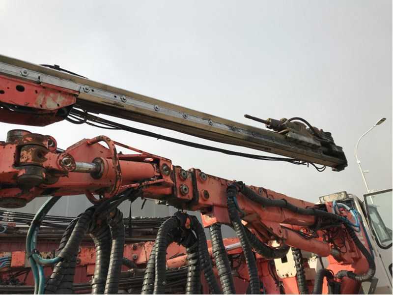 Used 2010 SANDVIK DT1130-SC jumbo drill rig
