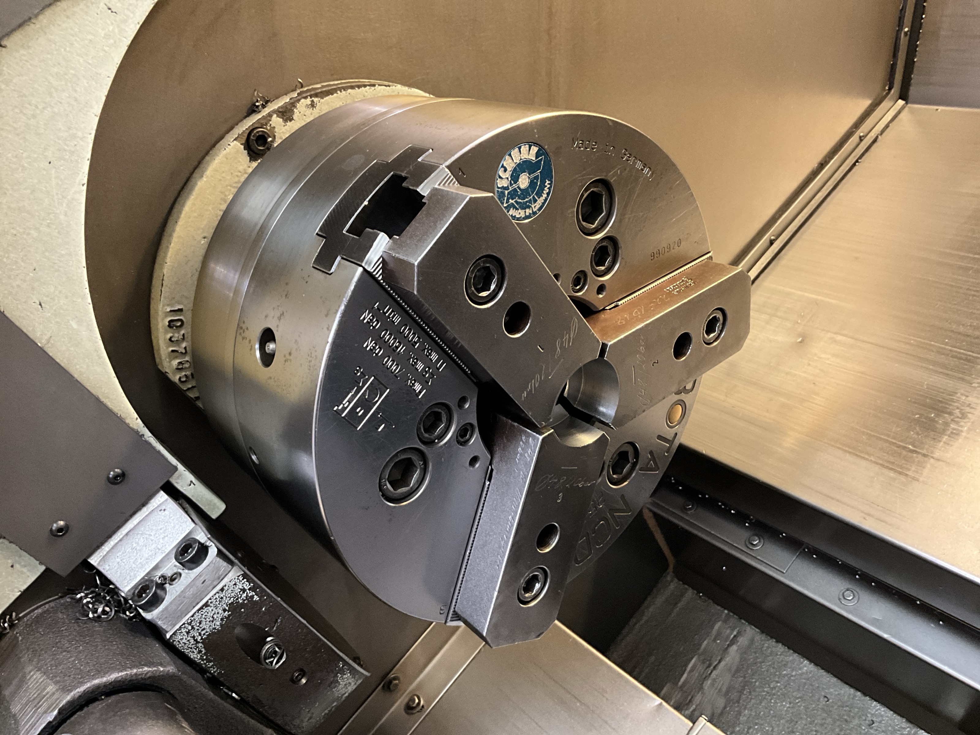 Used 2000 Biglia B 501 MB CNC Lathe