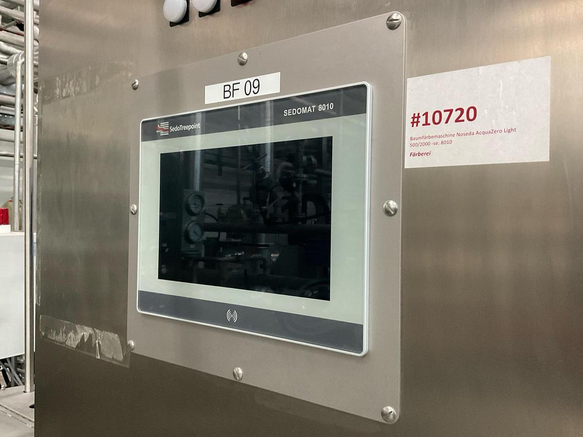 Used 2019 Noseda AUTOCLAVE TS 500 horizontal fabric dyeing installation