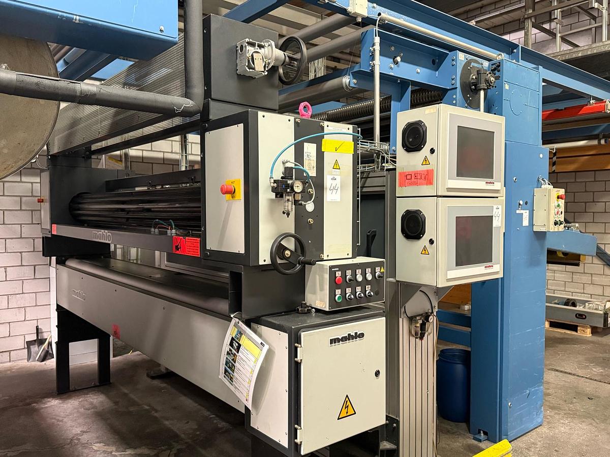 Used 2007 Mahlo CIS-12 /WIS-12 color inspection system