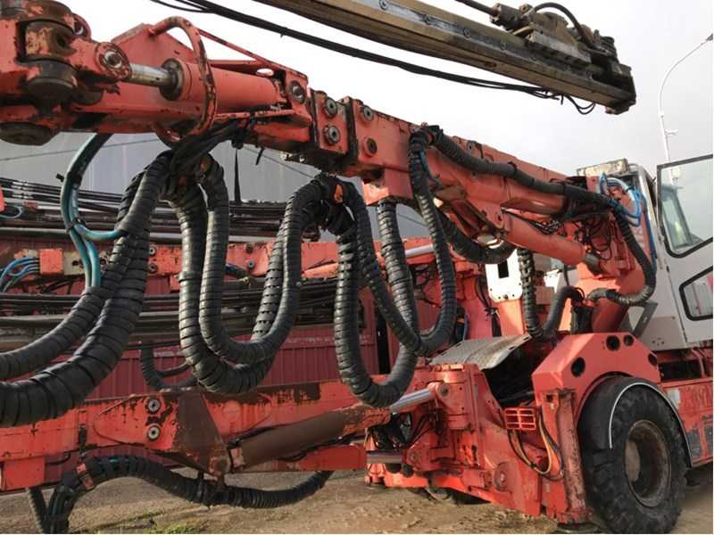 Used 2010 SANDVIK DT1130-SC jumbo drill rig
