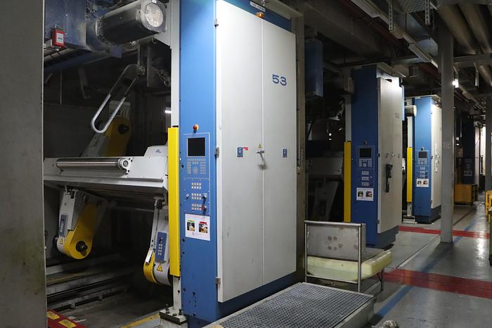 Used 2006 KBA Type 43 4-color rotary offset press