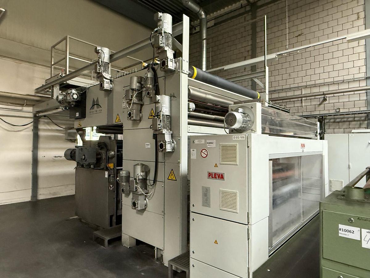 Used 2017 Monforts MONTEX 12 G/K stenter line