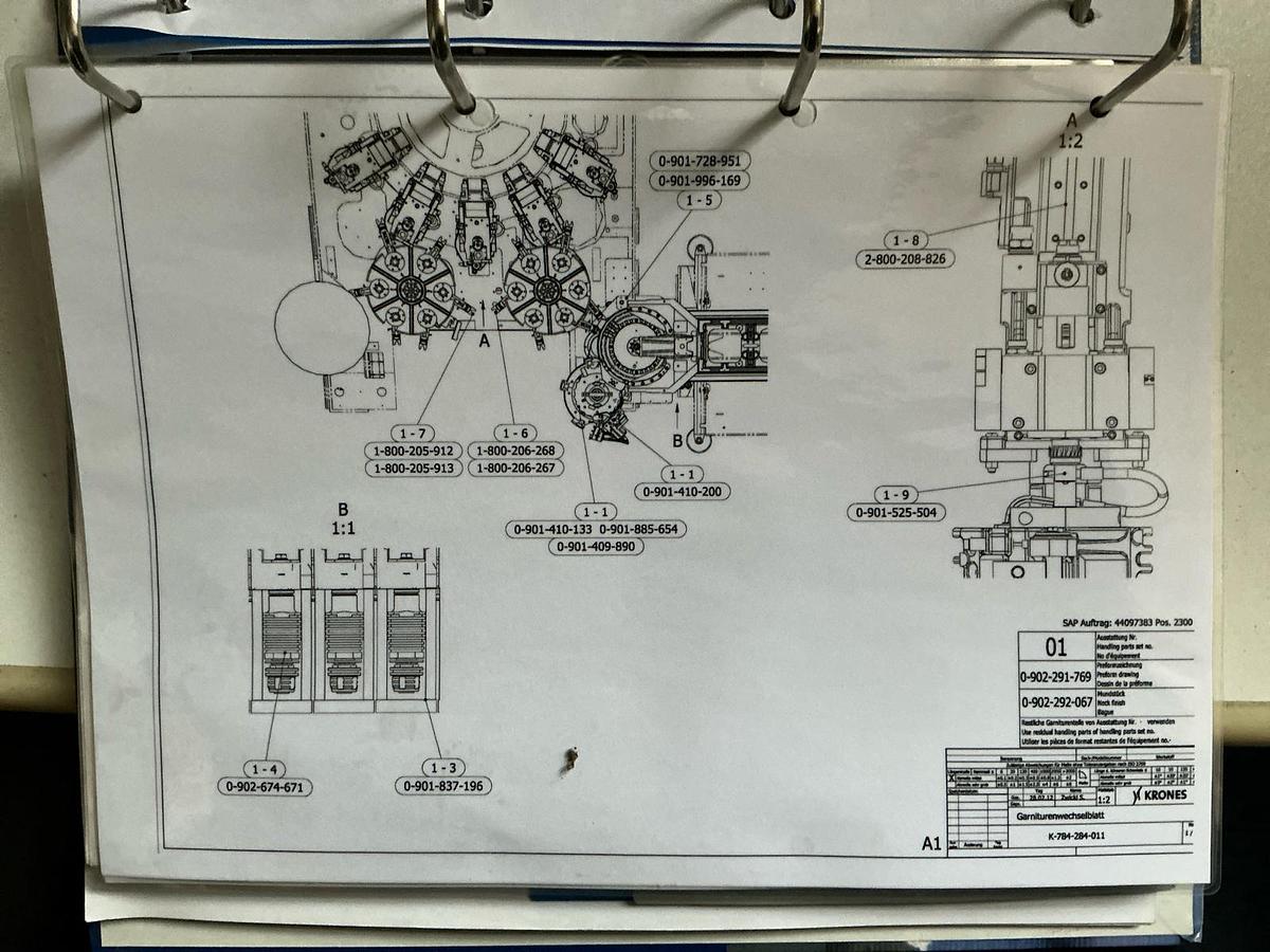 Used 2009 KRONES Contiform S08