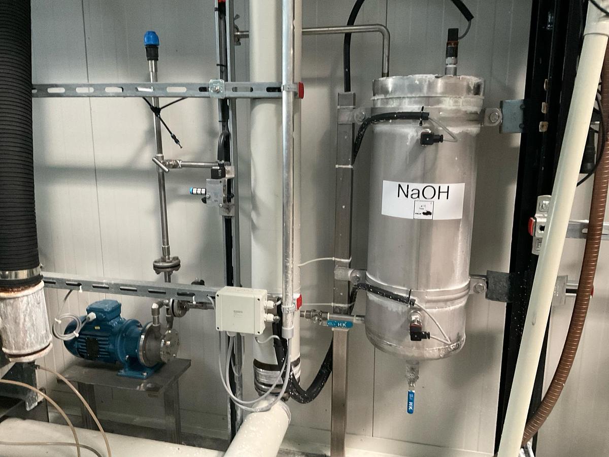 Used 2012 Benninger / Kusters LT-TB-AR high speed continuous (wide fabric) pre washing installation