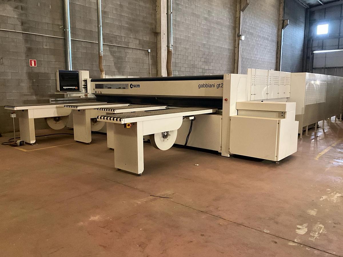 Used 2017 SCM Gabbiani GT2 115 Horizontal Beam Saw