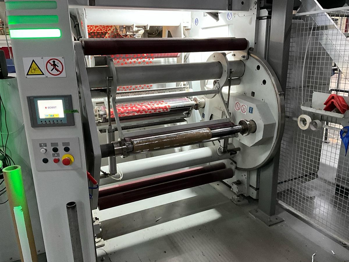 Used 2015 Bobst Rotomec 4003 1000/350/C 7-color rotogravure printing press
