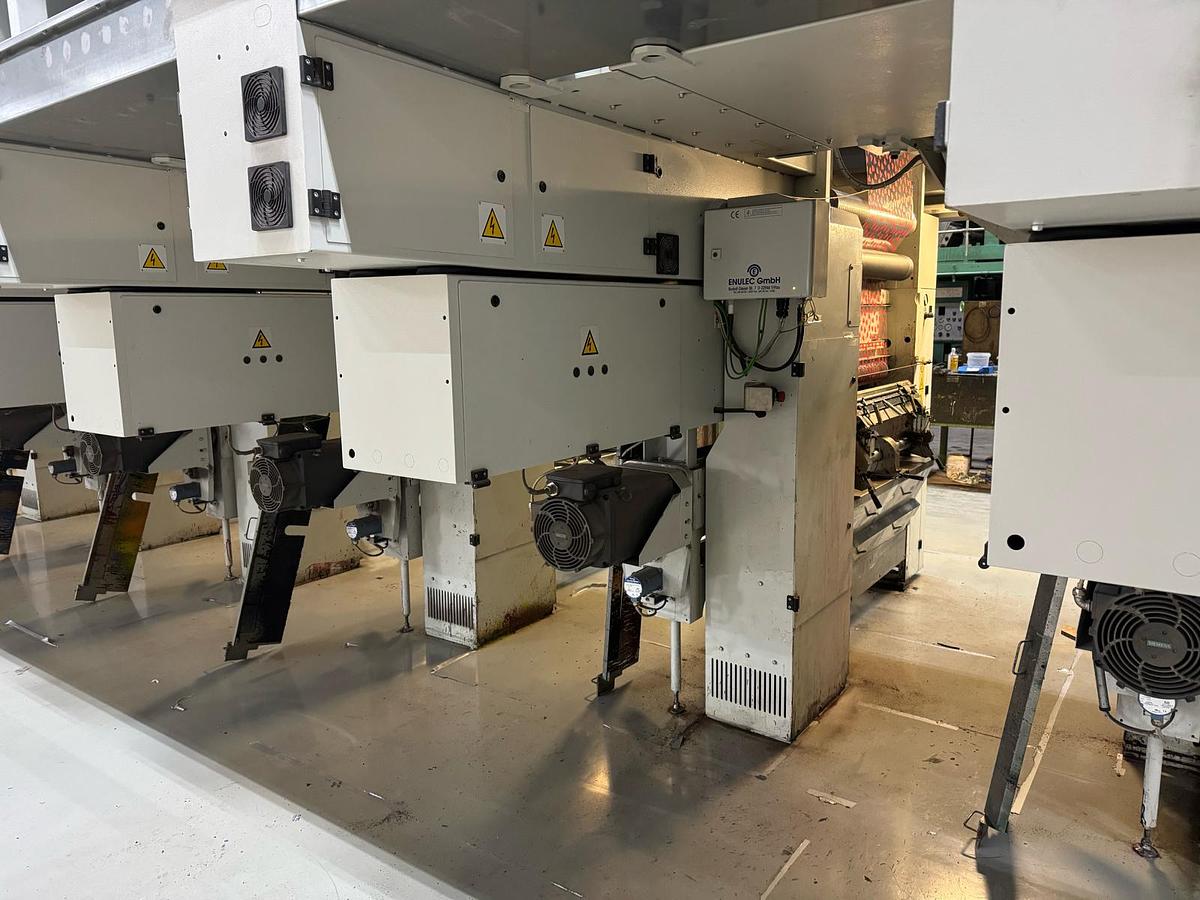 Used 2015 Bobst Rotomec 4003 1000/350/C 7-color rotogravure printing press