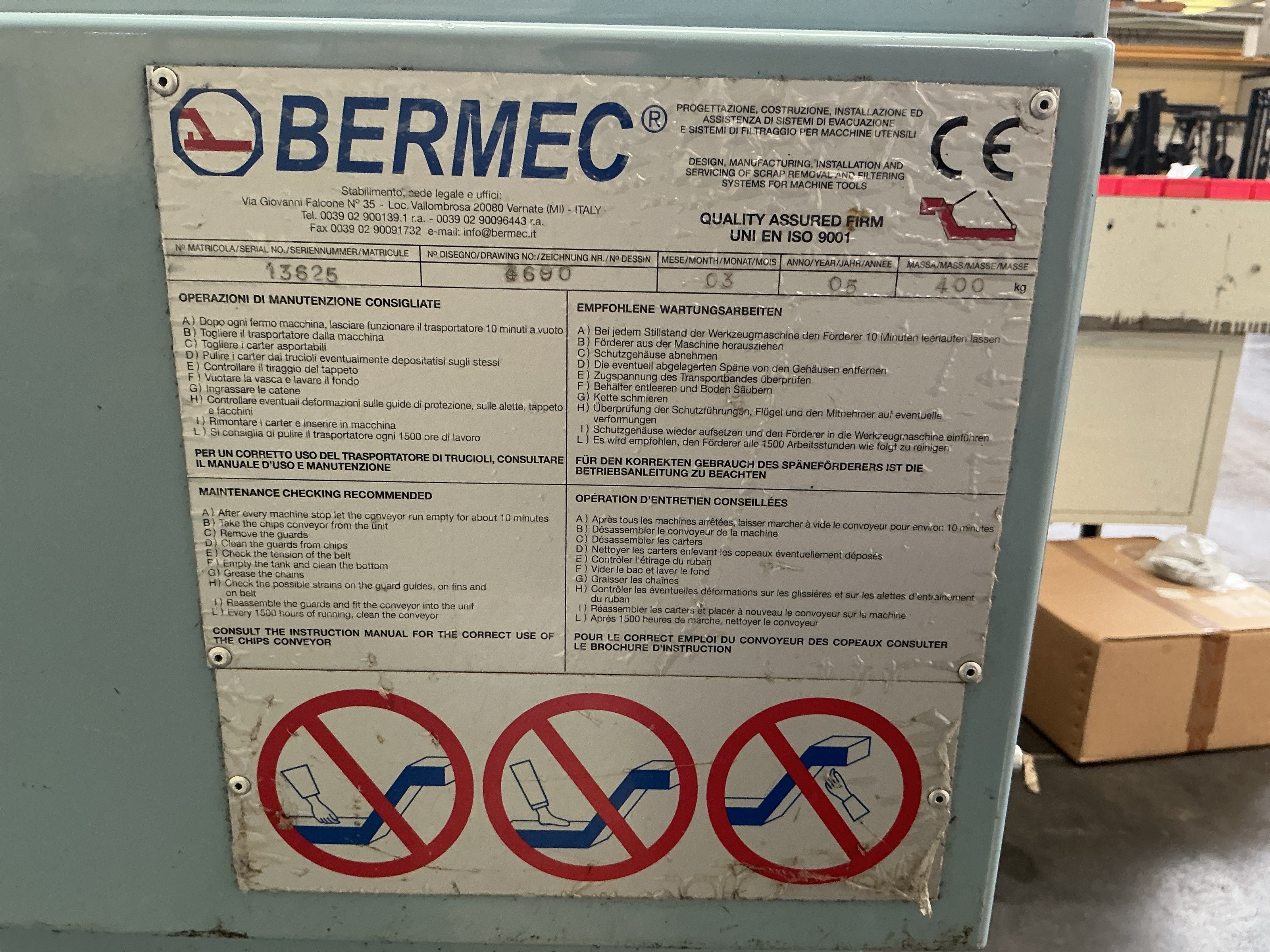 Used 2005 Biglia B 301 YS CNC Lathe