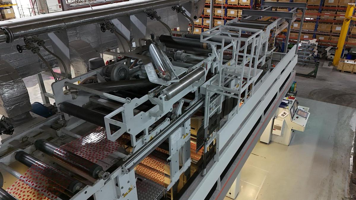 Used 2015 Bobst Rotomec 4003 1000/350/C 7-color rotogravure printing press