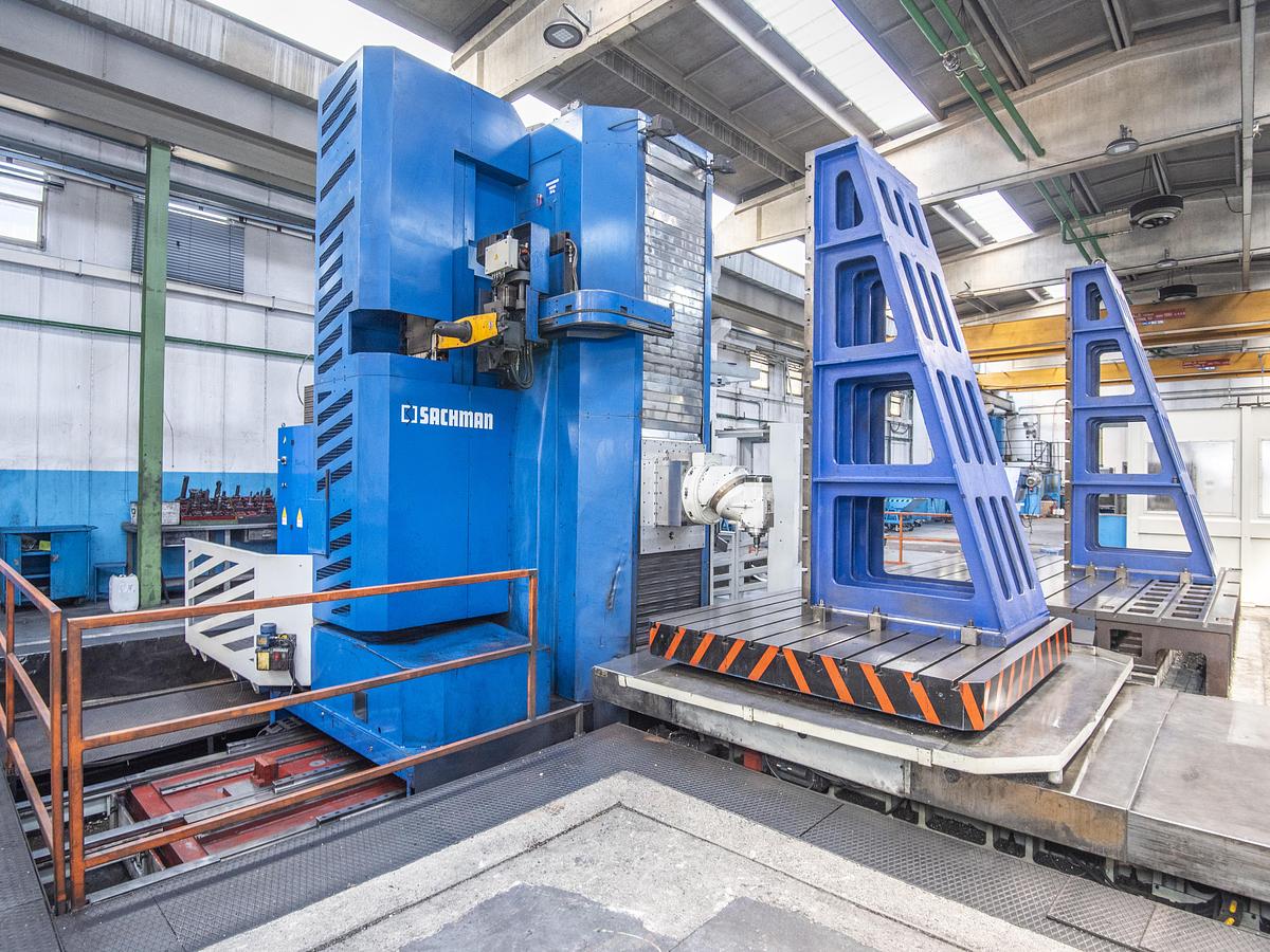 Used 2006 SACHMAN MP212 Horizontal Floor Type Boring Milling Machine