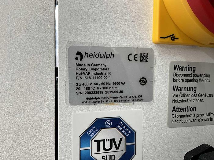 Used 2019 HEIDOLPH Hei-VAP Industrial R Industrial large scale Rotary Evaporator