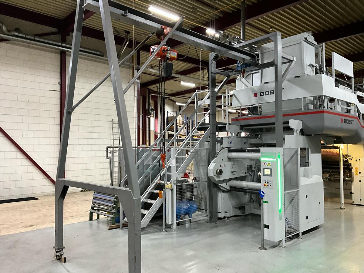 Used 2015 Bobst Rotomec 4003 1000/350/C 7-color rotogravure printing press
