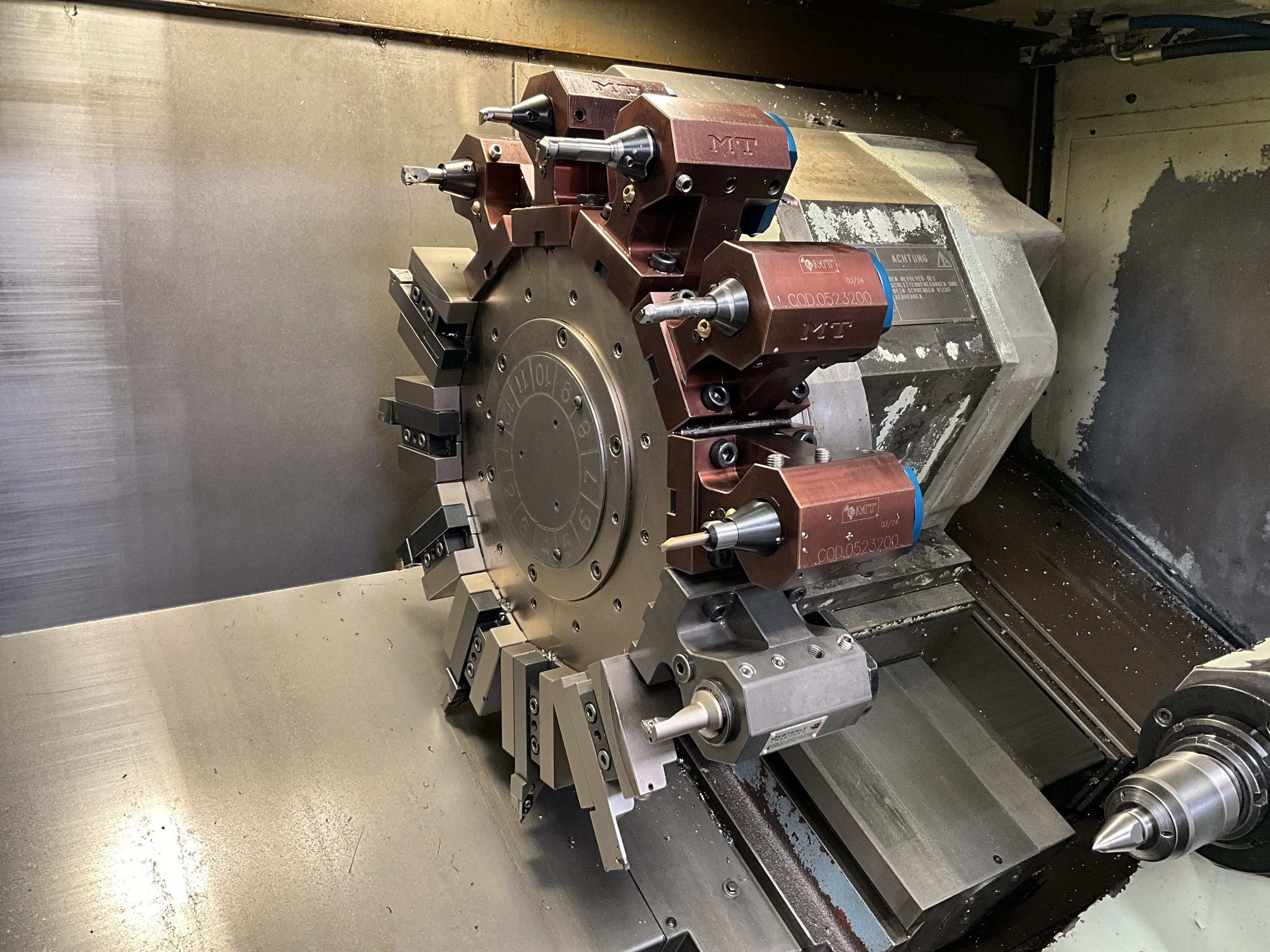 Used 2003 Biglia B 510 B CNC Lathe