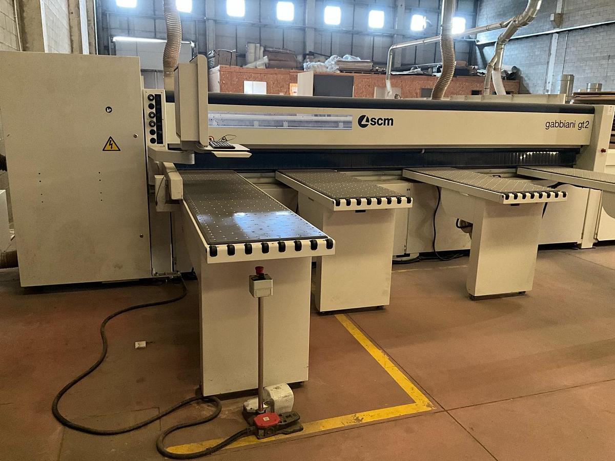 Used 2017 SCM Gabbiani GT2 115 Horizontal Beam Saw