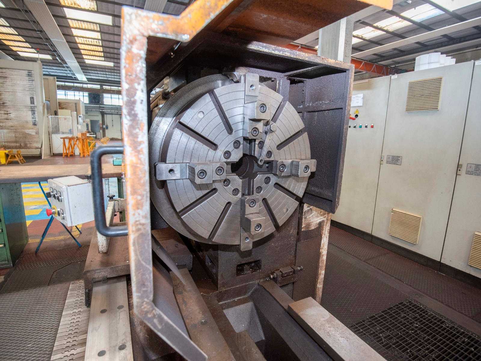 Used SAFOP LEONARD 45/CNC 4-GUIDEWAYS CNC LATHE
